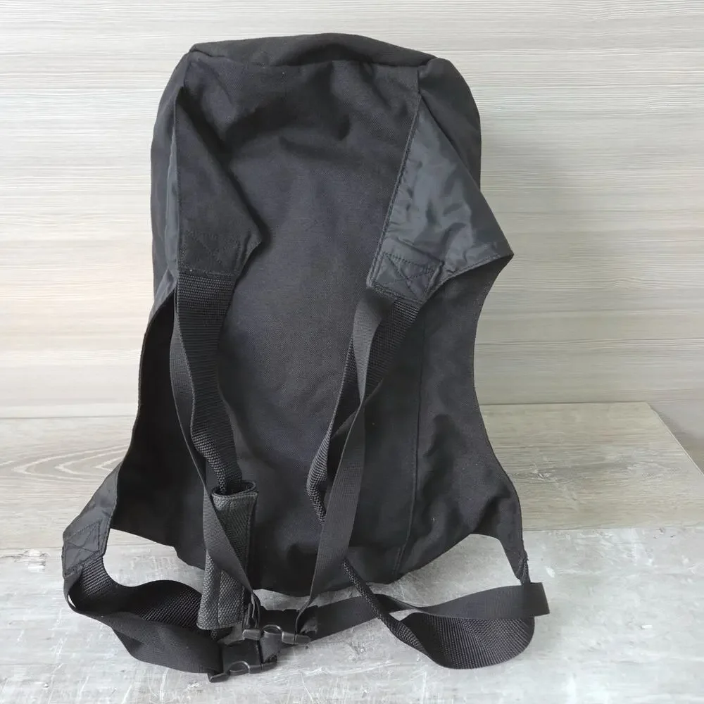 The North Face Black Backpack Convertible Duffel Small Travel Day Pack Bag